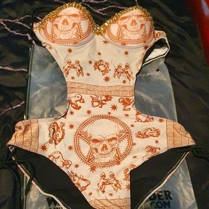 Skull Swimsuit - WonderSkull NEW